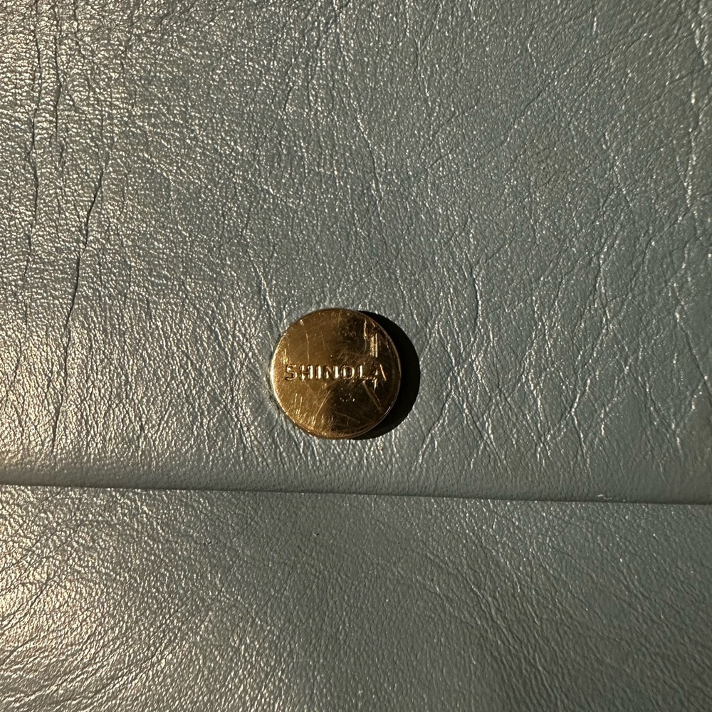 Shinola Blue Purse - Picture 2 of 4